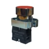 PULSADOR CHINT 22mm MET NC SIN.LUZ RJ - REF_ NP2-BA42