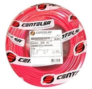 Alambre THHN 14 rojo Centelsa 200300R1RJ