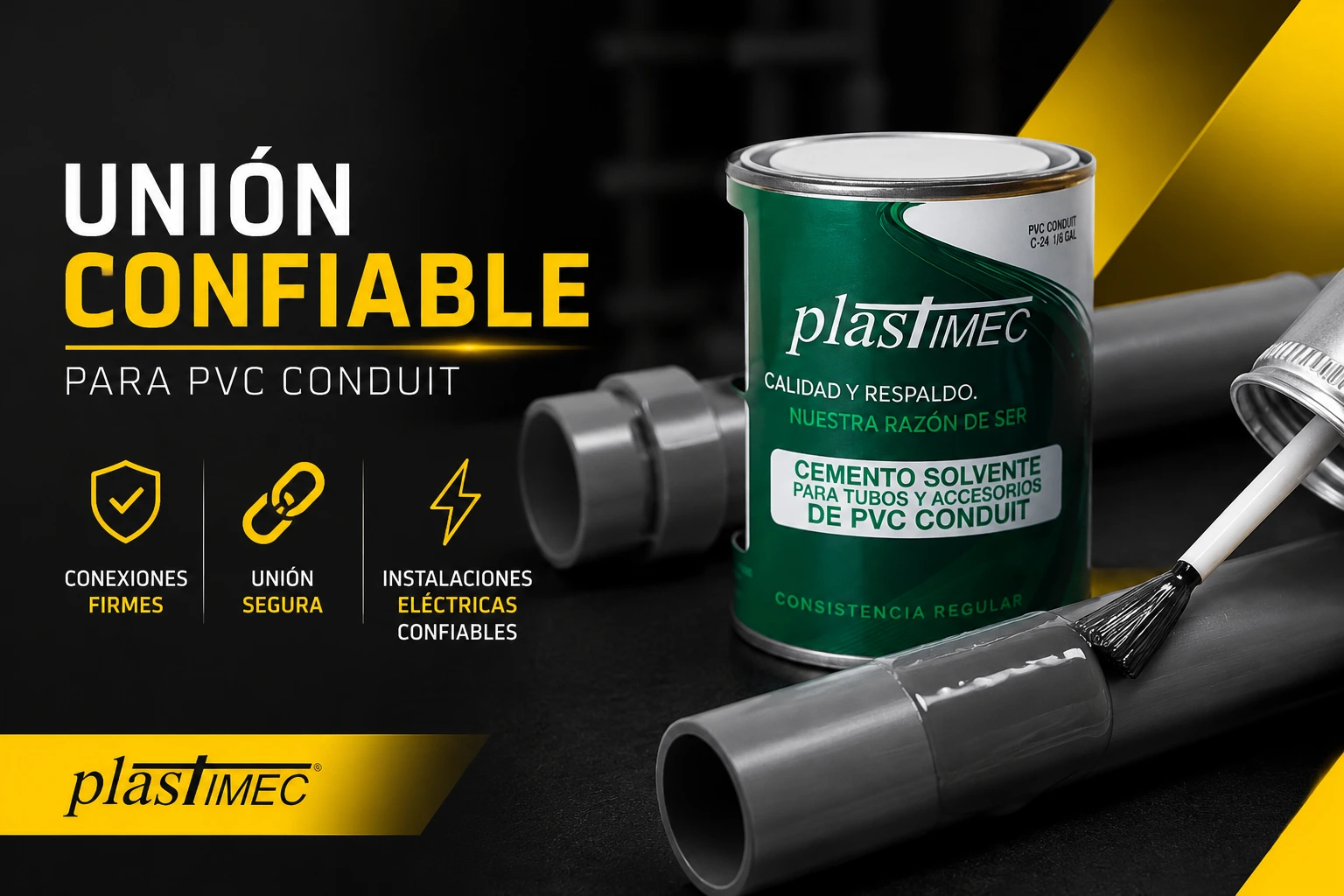 Soldadura Pvc Conduit Plastimec 1/8 Gl Sec 2Hr Plastimec C-24