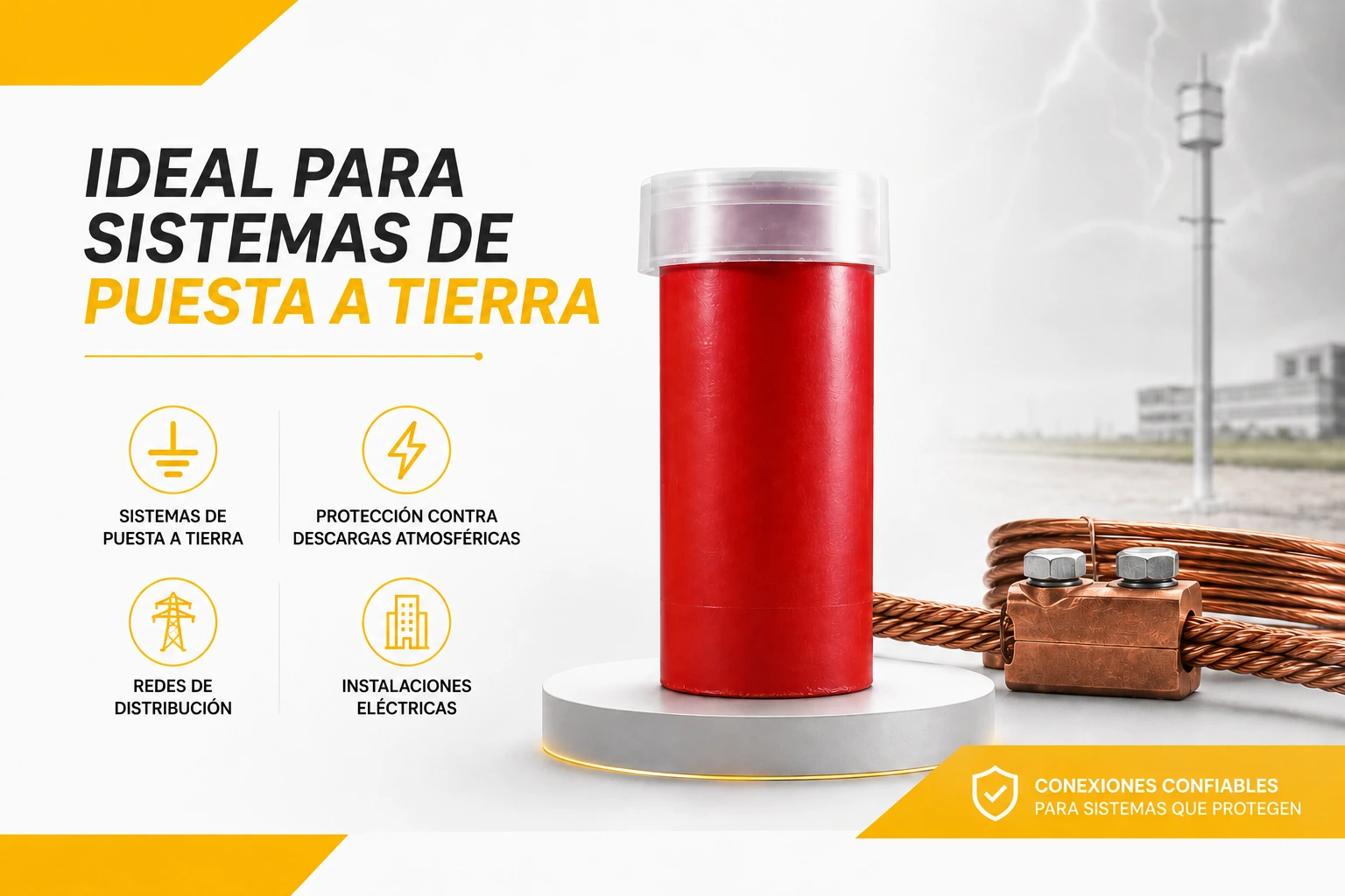 Soldadura Exotermica 115G Groundinegro