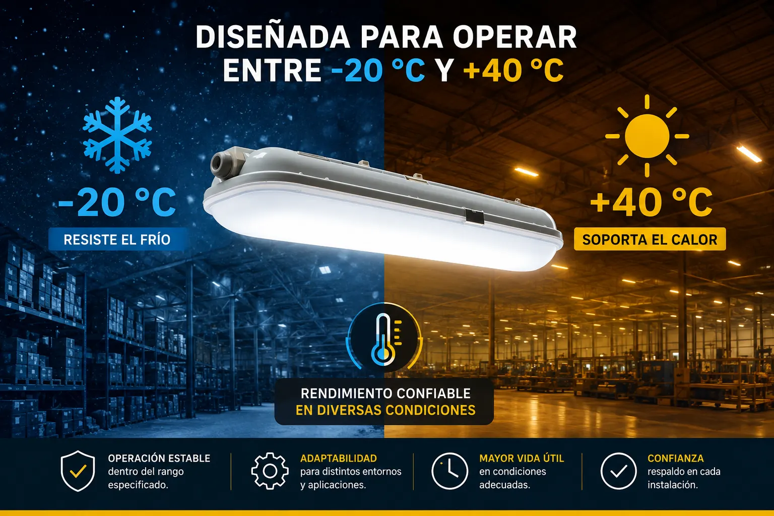 Led Hermética 36W- P25608-36 Sylvania