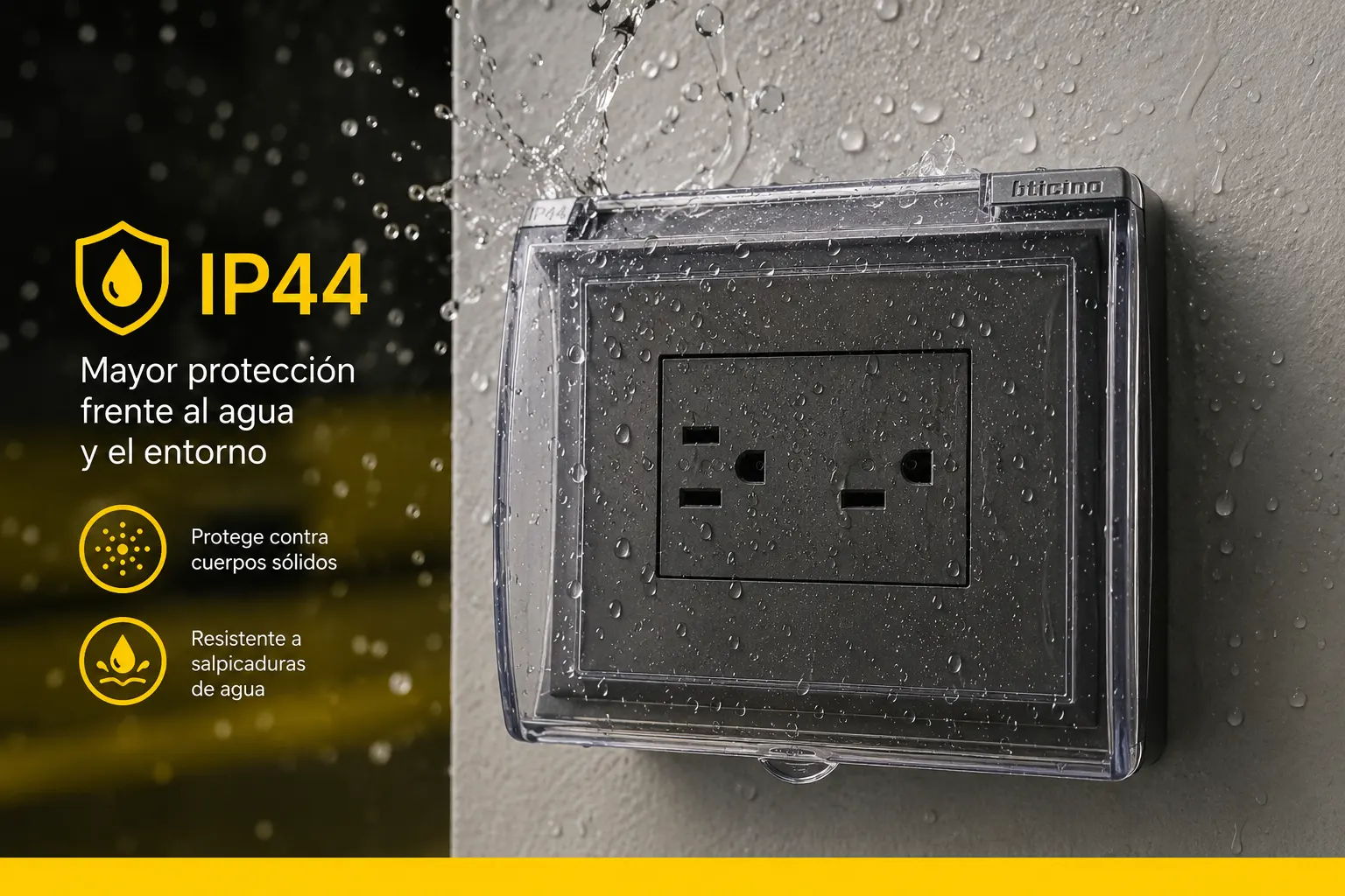 Cubierta Intemperie L&Amp;L-Ln- Axo-Gl-Fu-Ax-Clk Ref. Bticino