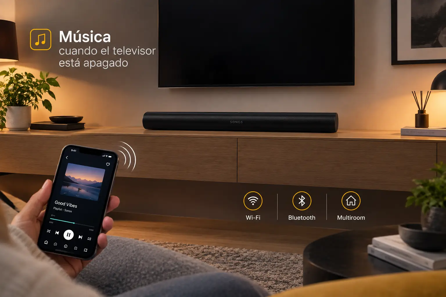 Sonos Arc Ultra Barra De Sonido Para Tv