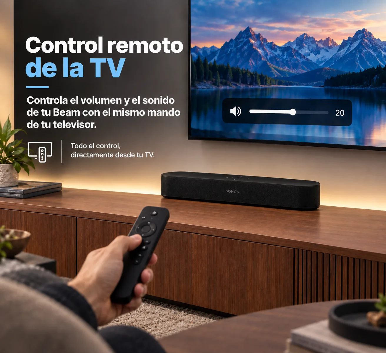 Sonos Beam Gen2 Barra De Sonido Para Tv