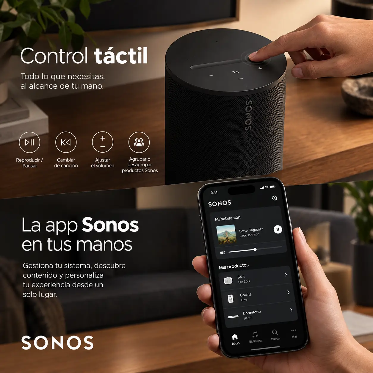 Sonos Era 100 Negro