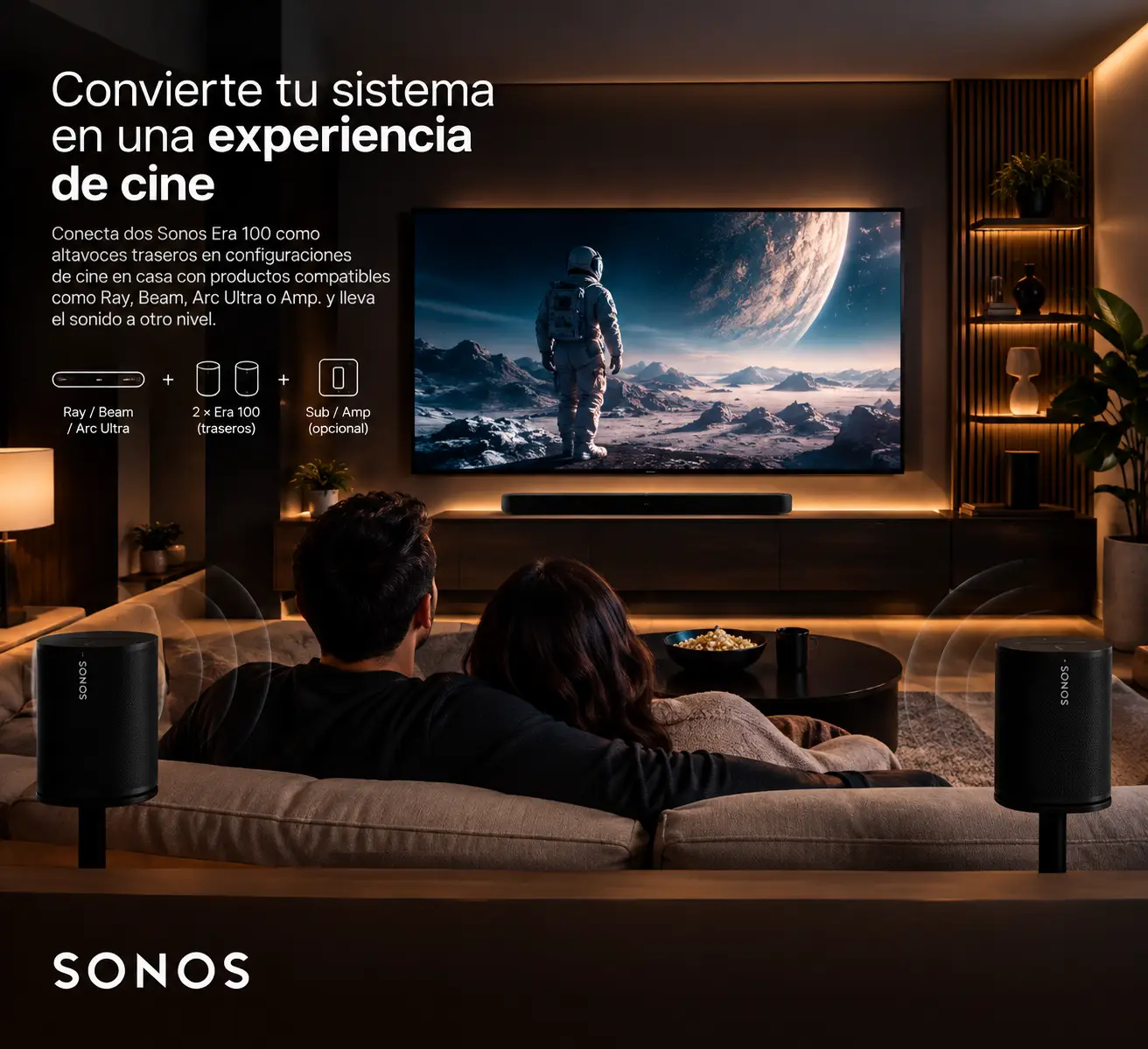 Sonos Era 100 Negro