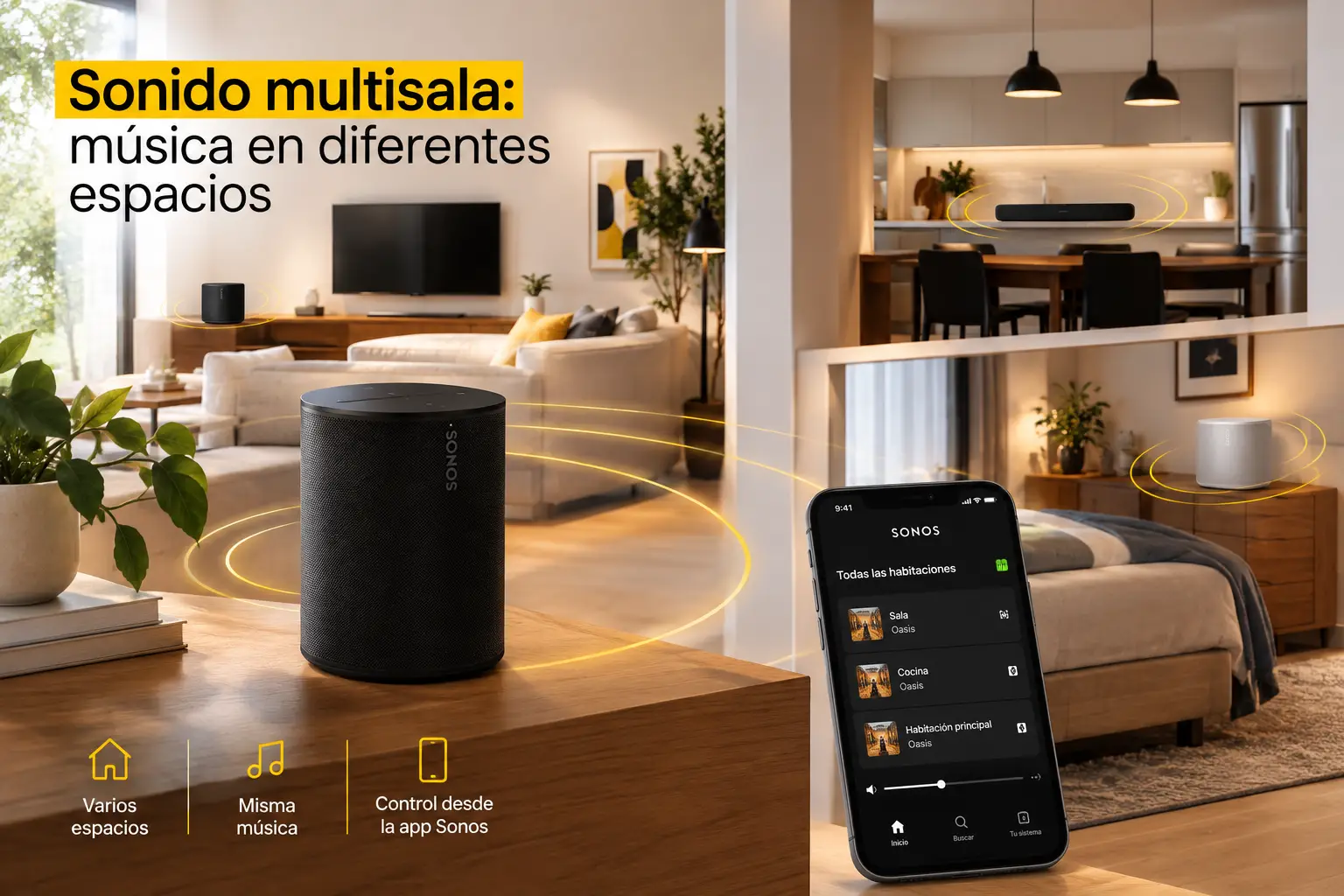 Sonos Era 100 Negro