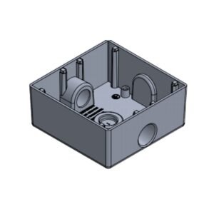 CAJA MET 4x4 5H 3/4'' -R- CUC
