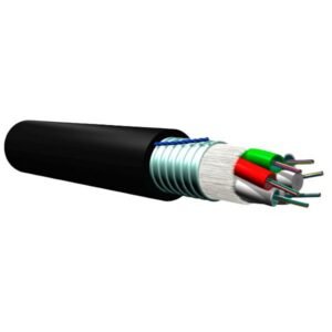 FIBRA OPTICA OM3 6H ARMAD ACERO EXT LOOSE-T 70° PE - TELDOR F40060108B